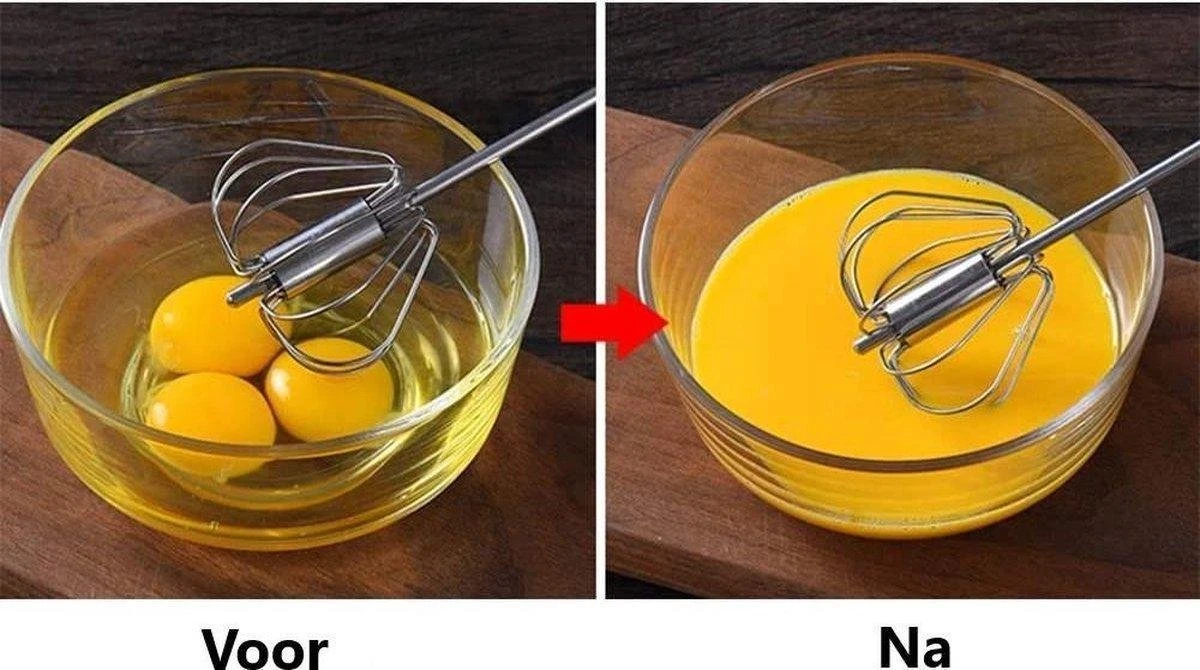 LOUZIR Semi Automatische Garde Van Roestvrij Staal - Beslag Klopper - Staafmixer - Mixer - Zilver 19 LOUZIR Semi Automatische Garde Van Roestvrij Staal - Beslag Klopper - Staafmixer - Mixer - Zilver - Afbeelding 19