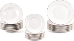 LeRijn® Serviesset Deventer 8 Persoons - 24 Delig - Licht Crème Wit Met Gouden Rand En Motief - Dinerborden - Soepborden - Dessertborden - Borden Servies - Bordenset 18 LeRijn® Serviesset Deventer 8 Persoons - 24 Delig - Licht Crème Wit Met Gouden Rand En Motief - Dinerborden - Soepborden - Dessertborden - Borden Servies - Bordenset -Kookgerei Koning Verkoop 1200x671 1