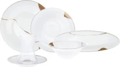 Karaca Fine Pearl Quora 26-delige Combiserviesset Voor 6 Personen, Porseleinen Serviesset, Tafelservies Voor 6 Personen, Ontbijtbord + Koffiebeker -Kookgerei Koning Verkoop 1200x671 2