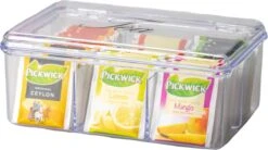 CasaLupo Theedoos Sakura Tea 6 Vaks 21 X 15 X 9 Cm 6 CasaLupo Theedoos Sakura Tea 6 Vaks 21 X 15 X 9 Cm -Kookgerei Koning Verkoop 1200x672 12