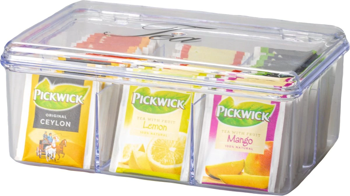 CasaLupo Theedoos Sakura Tea 6 Vaks 21 X 15 X 9 Cm 3 CasaLupo Theedoos Sakura Tea 6 Vaks 21 X 15 X 9 Cm - Afbeelding 3