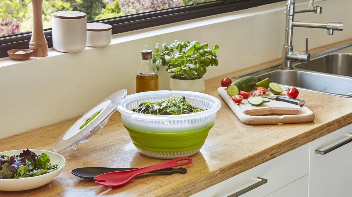 Tefal Slacentrifuge Opvouwbaar - 4 L - 28 Cm 5 Tefal Slacentrifuge Opvouwbaar - 4 L - 28 Cm - Afbeelding 5