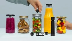 Airtender - 6 Wijnstoppers - Vacumeren Flessen & Potten - Herbruikbaar - Lekvrij -Kookgerei Koning Verkoop 1200x675 82