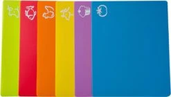 Zindoo Bamboe Snijplankenset - Bamboo Snijplank - Set Van 6 Kunststof Planken - Broodplank - Vlees - Groente - Fruit - FSC Bamboe - Duurzaam Hout - ZIN-BCB-02 -Kookgerei Koning Verkoop 1200x678 4