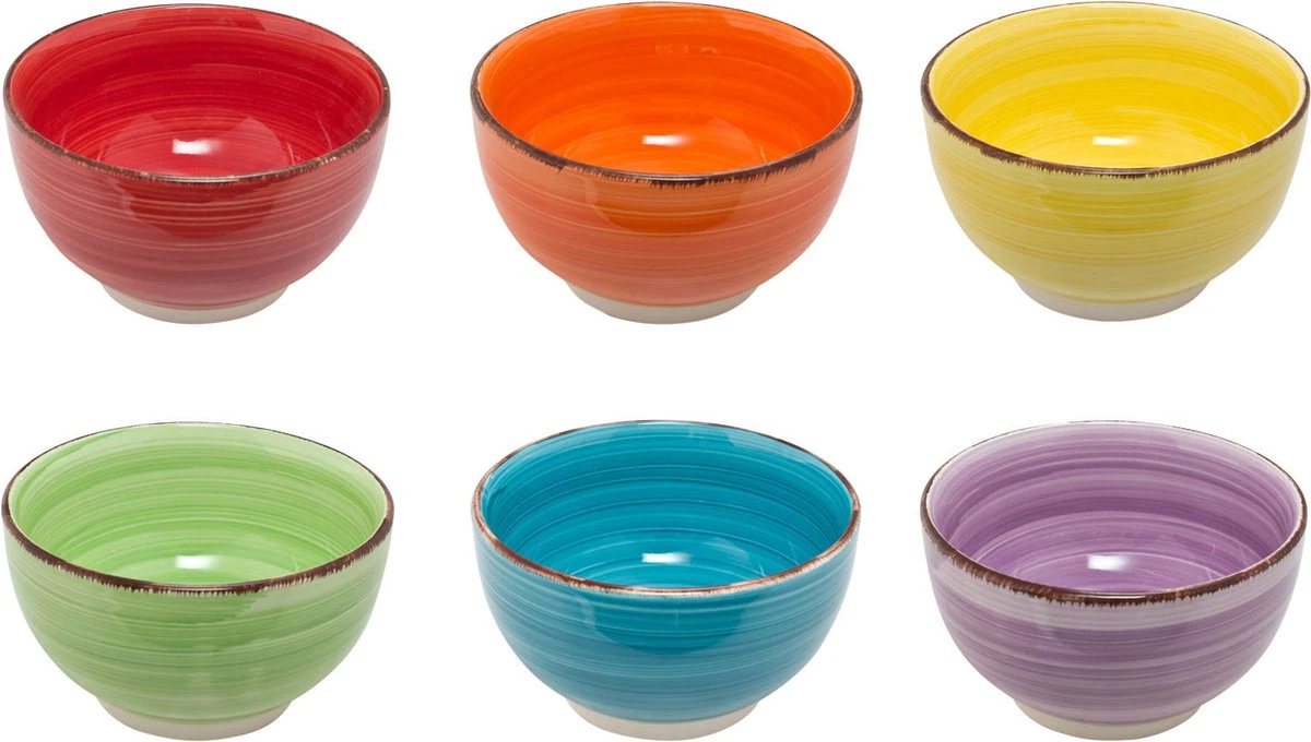 Schaal - Ø1 4Cm - Uni - Assorti 6 Stuks 1 Schaal - Ø1 4Cm - Uni - Assorti 6 Stuks