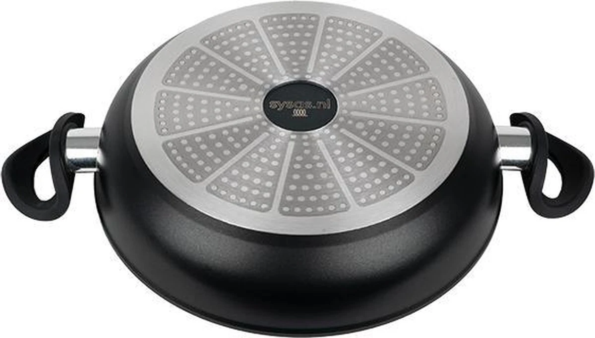 Sysas - Braadpan Met Deksel - Ø 28cm 10 Sysas - Braadpan Met Deksel - Ø 28cm - Afbeelding 10
