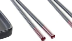 7-delige Sushi Serveer Set Aardewerk Voor 2 Personen Zwart - Sushi Servies -Kookgerei Koning Verkoop 1200x686 3