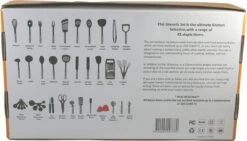 Kookgerei Set - Zwart - 42-delig - Keukengerei -Kookgerei Koning Verkoop 1200x686 5