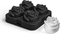 TDR - Siliconen Ijsblokjesvorm - Ijsbal Maker Met Deksel - Ijsklontjes Maken - 4 Vormen - Thema: Roos -Kookgerei Koning Verkoop 1200x689 3