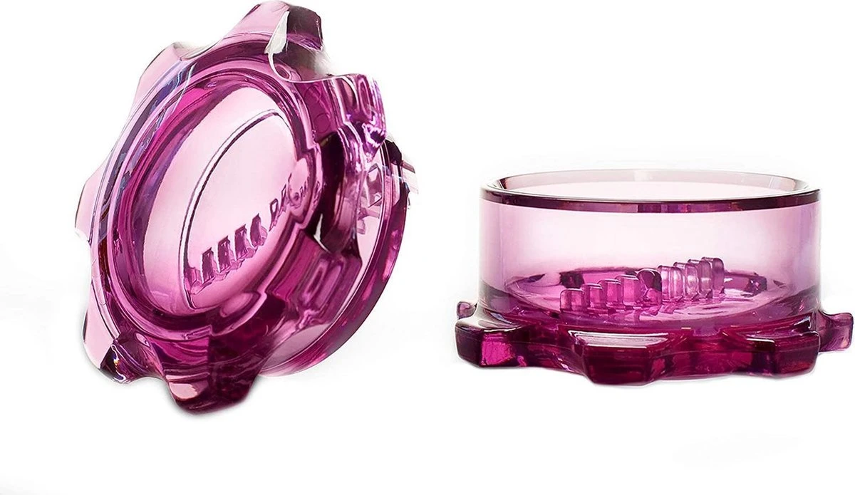 Garlicmaster Knoflookpers - Ook Voor Kruiden En Noten - Paars 1 Garlicmaster Knoflookpers - Ook Voor Kruiden En Noten - Paars