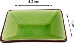 Sushi Servies Set 2 Personen | Groen | Luxe Sushi Servies | Handgemaakt | Sushi Bord En Schaaltjes | 2 Paar Chopsticks | Japanse Kwaliteit | Kirin Gumi Fine Collection | Keramiek | Vaatwasser Bestendig | 5-delig -Kookgerei Koning Verkoop 1200x698 2