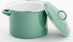 Lite-Body Magnus Soeppan/Stamppotpan Met Deksel - 24cm/8l - Emaille - Olijf Groen -Kookgerei Koning Verkoop 1200x698 9