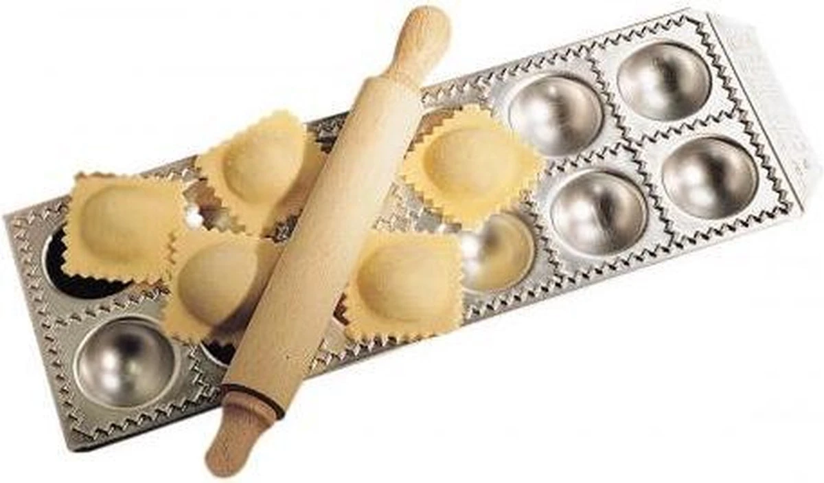 Ravioli Mal Rond Met Rolstok - 12 Stk - Eppicotispai 1 Ravioli Mal Rond Met Rolstok - 12 Stk - Eppicotispai
