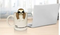 Decodyne Luiaard Luie Grappige Koffiemok, Grappige Cadeaus Voor Vrouwen En Mannen 35 Cl -Kookgerei Koning Verkoop 1200x707 1