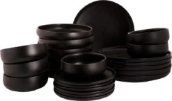 Maastricht Porselein Serviesset Universe Porselein 6-persoons 24-delig Zwart -Kookgerei Koning Verkoop 1200x707 4