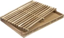 APS-Germany® Houten Snijplank Met Opvangbak En Antislip - Broodsnijplank - 48,0 X 34,0 X 3,5 Cm - Broodplank - Acacia Hout -Kookgerei Koning Verkoop 1200x707 7