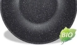 Royalty Line Marble Coating Wok - Met Glazen Deksel - Zwart - 30 Cm 13 Royalty Line Marble Coating Wok - Met Glazen Deksel - Zwart - 30 Cm -Kookgerei Koning Verkoop 1200x707 9