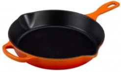 Le Creuset Ronde Hoge Skillet 26cm Oranjerood