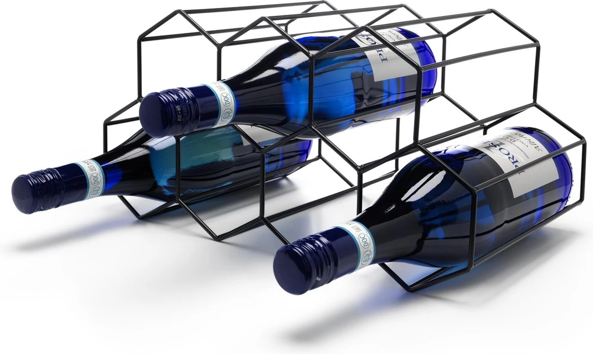 Leopold Vienna - Wijnrek Zwart 1 Leopold Vienna - Wijnrek Zwart