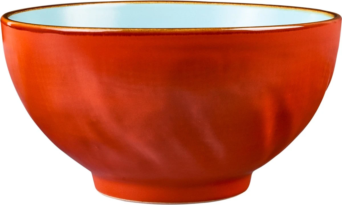 Vivi Oggi - Kom - Ontbijtkom - Kommen Set Van 6 - Ø 14cm - Kleurrijk - Italië 11 Vivi Oggi - Kom - Ontbijtkom - Kommen Set Van 6 - Ø 14cm - Kleurrijk - Italië - Afbeelding 11