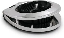 Multifunctionele Eiersnijder - RVS - Zwart/Zilver