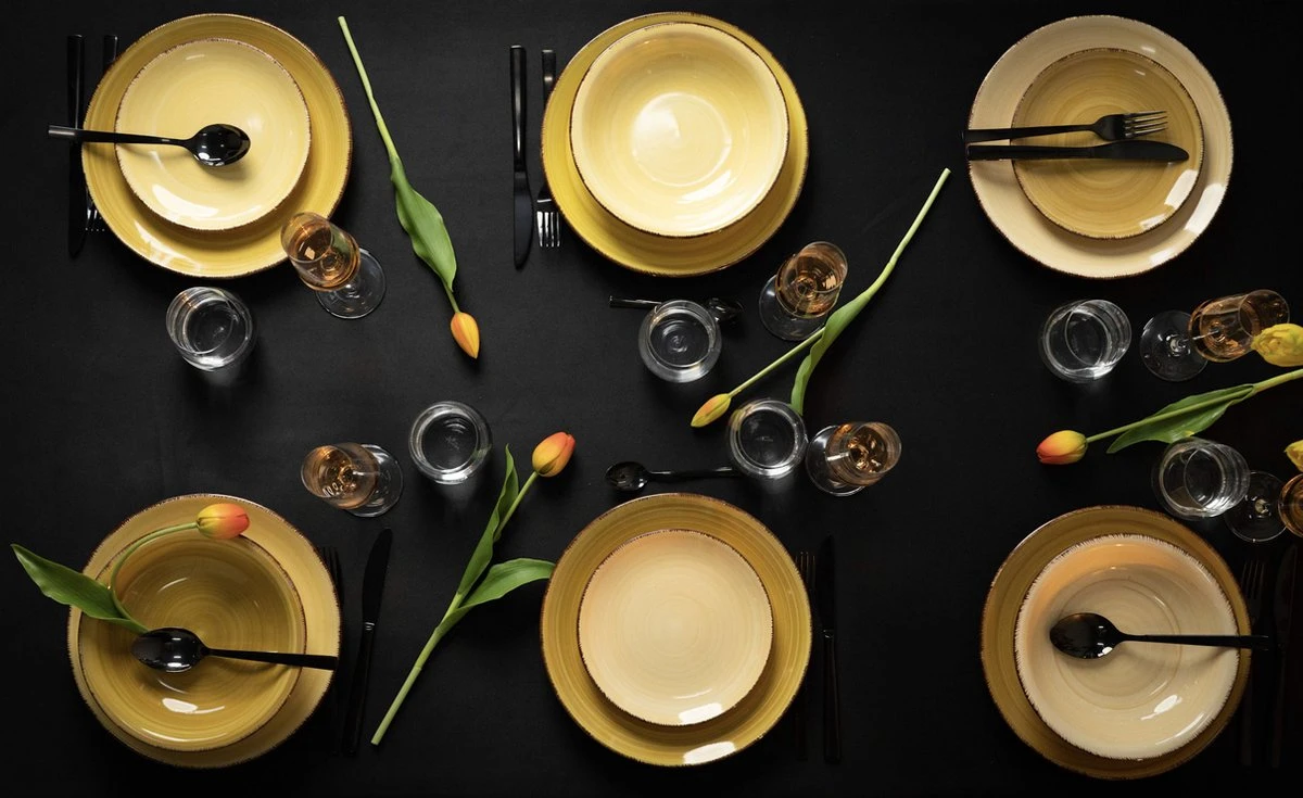 Studio Tavola Serviesset Sunny Fall 18-Delig 3 Studio Tavola Serviesset Sunny Fall 18-Delig - Afbeelding 3