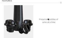 YUGN Wijn Vacuumpomp Wijnstopper Vacuum - Wijn Stopper Flessenstop Met 4 Vacuüm Wijndoppen - Wijndop Met Timer - Cadeau Tip -Kookgerei Koning Verkoop 1200x735 5