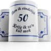 Merkloos Kut Mok 50 Jaar |Ben Ik Eindelijk 50 Jaar Krijg Ik Zo’n Kutmok| Mok Verjaardag |Cadeau Mok| Grappige Mok | Cadeau Abraham | Cadeau Sara | Kuttegel 50 Jaar