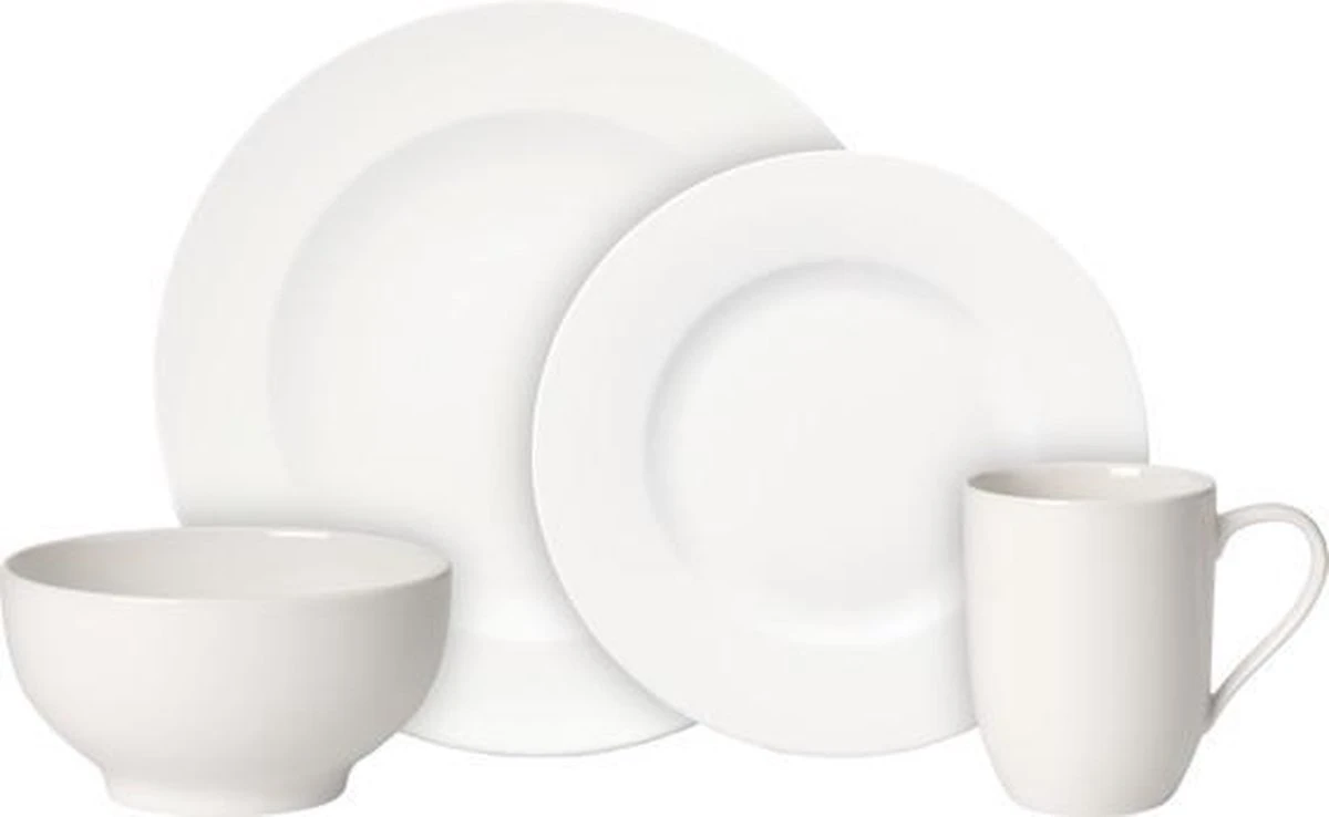 Villeroy & Boch For Me Starter Set - 4 Personen - Porselein 8 Villeroy & Boch For Me Starter Set - 4 Personen - Porselein - Afbeelding 8