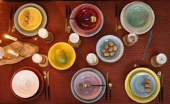 Tavola - Diepe Borden - Kleurrijk - Ø21cm - (6 Stuks) 15 Tavola - Diepe Borden - Kleurrijk - Ø21cm - (6 Stuks) -Kookgerei Koning Verkoop 1200x738 2