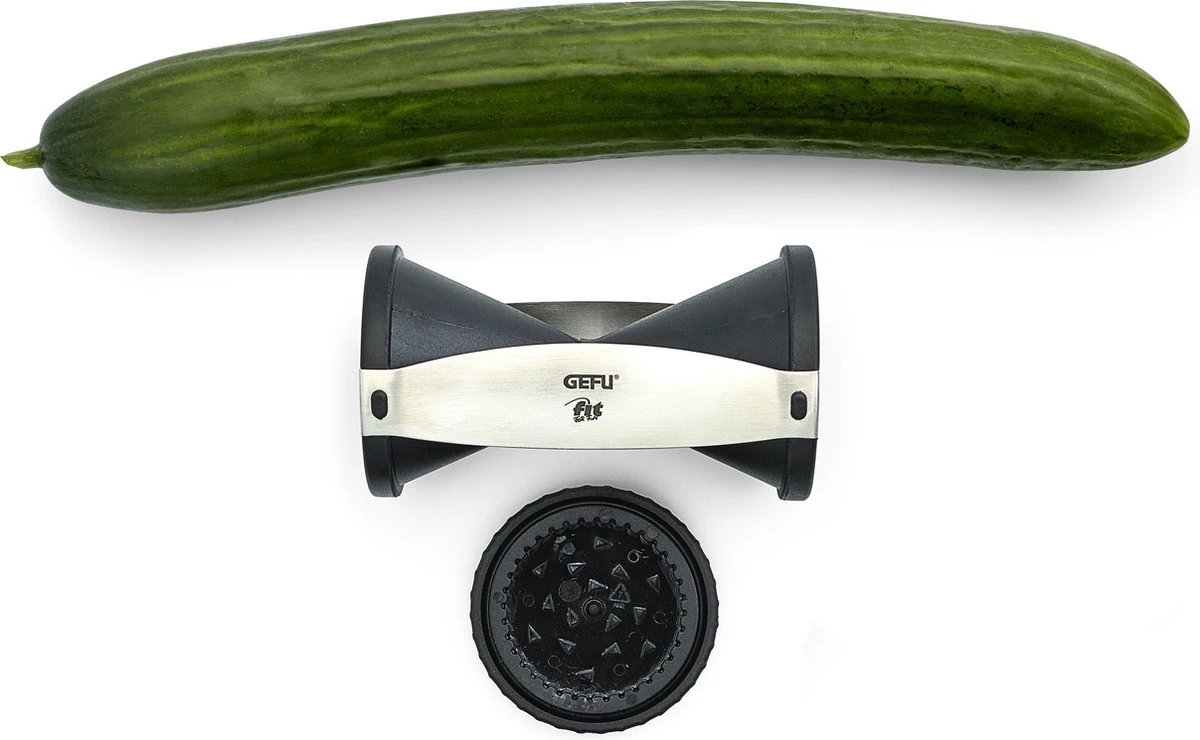 GEFU Spirelli Spiraalsnijder - Zwart 12 GEFU Spirelli Spiraalsnijder - Zwart - Afbeelding 12