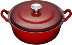 Le Creuset Braadpan Faitout Tradition Kersenrood - ø 24 Cm / 3 Liter -Kookgerei Koning Verkoop 1200x745 8