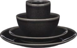 Mica Decorations Tabo Serviesset 4 Persoons - Zwart -Kookgerei Koning Verkoop 1200x746