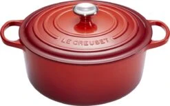 Le Creuset Gietijzeren Braadpan - 26cm 5,3 L - Kersenrood 12 Le Creuset Gietijzeren Braadpan - 26cm 5,3 L - Kersenrood -Kookgerei Koning Verkoop 1200x750 11