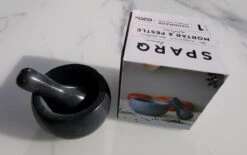 Sparq Home - Vijzel - Speksteen - Soapstone - Relatiegeschenk - Cadeau - Keukenaccessoire -Kookgerei Koning Verkoop 1200x752 10