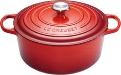 Le Creuset Signature Braadpan - 4,2 L - 24 Cm - Kersenrood -Kookgerei Koning Verkoop 1200x753 5