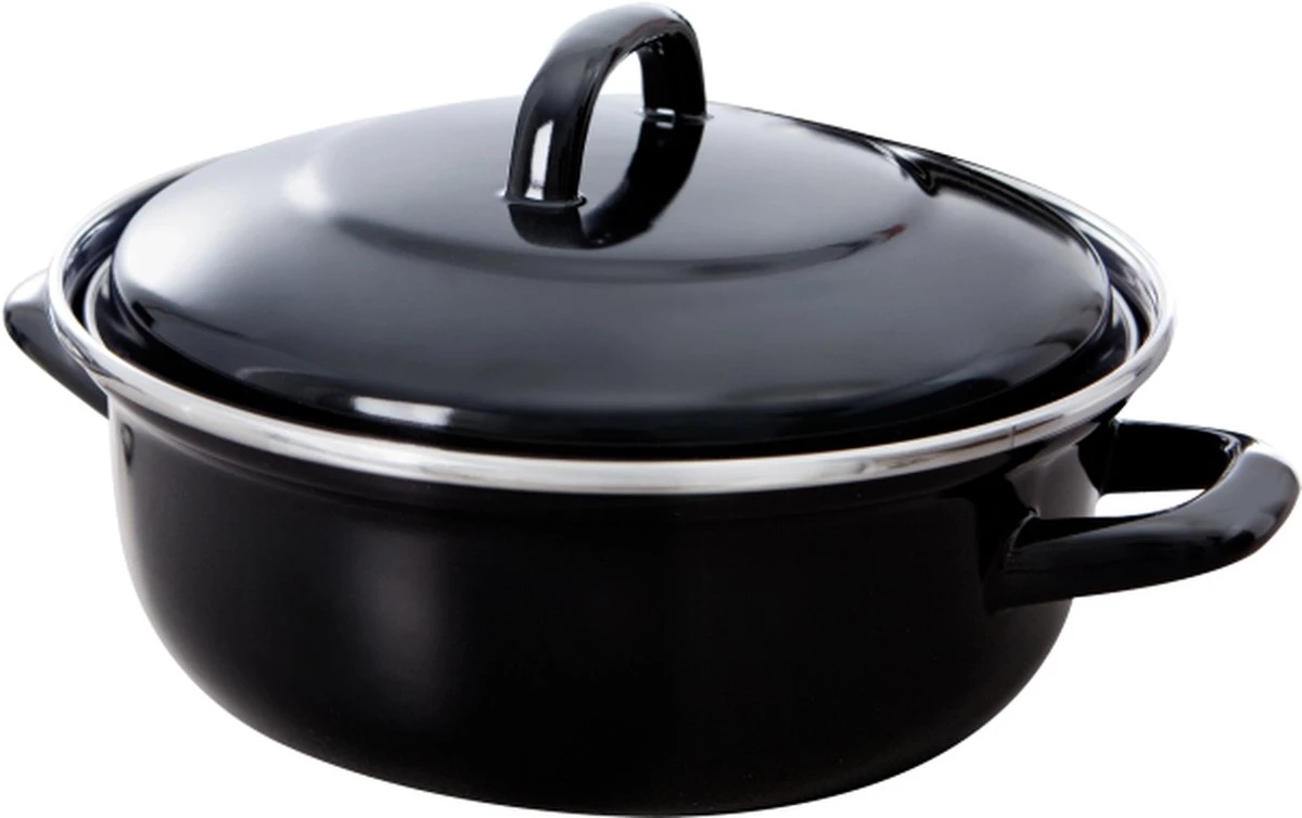 BK Fortalit Braadpan Ø 24 Cm / 2,5L - Emaille - Inductie 2 BK Fortalit Braadpan Ø 24 Cm / 2,5L - Emaille - Inductie - Afbeelding 2
