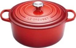 Le Creuset Braadpan Signature Kersenrood - ø 28 Cm / 6.7 Liter -Kookgerei Koning Verkoop 1200x756 4