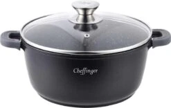 Cheffinger Cooking | Braadpan Met Deksel | 20cm | Alle Warmtebronnen |DC20 8 Cheffinger Cooking | Braadpan Met Deksel | 20cm | Alle Warmtebronnen |DC20 -Kookgerei Koning Verkoop 1200x757 16