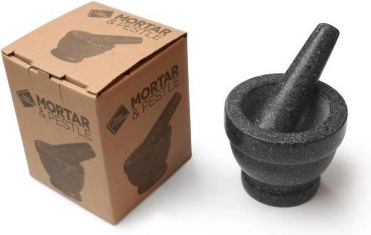 Inno Cuisinno Vijzel Graniet - Diameter 11,5 Cm - H 9,5 Cm 2 Inno Cuisinno Vijzel Graniet - Diameter 11,5 Cm - H 9,5 Cm - Afbeelding 2