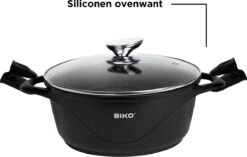BIKO - Smile Pannen 8 Delige Pannenset - Braadpan - Zwart -Kookgerei Koning Verkoop 1200x763 10