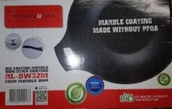 Royalty Line Marble Coating Wok - Met Glazen Deksel - Zwart - 30 Cm 10 Royalty Line Marble Coating Wok - Met Glazen Deksel - Zwart - 30 Cm -Kookgerei Koning Verkoop 1200x763 12