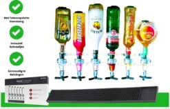 Drankdispenser Met Barmat - Mancave Decoratie - Bar Butler - Muurdispenser - 6 Flessen 10 Drankdispenser Met Barmat - Mancave Decoratie - Bar Butler - Muurdispenser - 6 Flessen -Kookgerei Koning Verkoop 1200x770 19