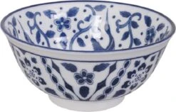 Tokyo Desig Studio - Mixed Bowls - Blue Designs - 15x7 Cm, 550 Ml - Set Van 4 Kommen In Luxe Geschenkdoos -Kookgerei Koning Verkoop 1200x770 3