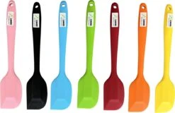 3BMT Spatel Silicone - 28 Cm Lange Bakspaan - Zwart -Kookgerei Koning Verkoop 1200x778 3