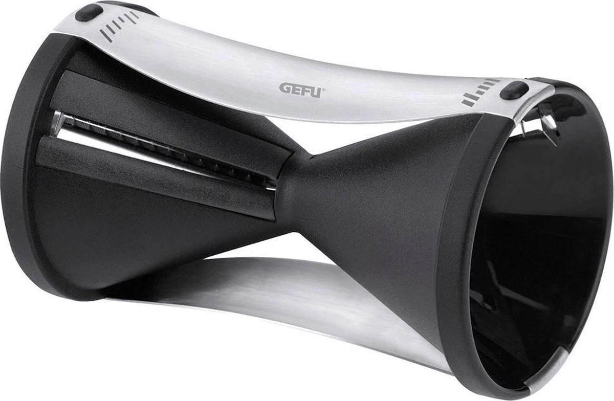 GEFU Spirelli Spiraalsnijder - Zwart 2 GEFU Spirelli Spiraalsnijder - Zwart - Afbeelding 2