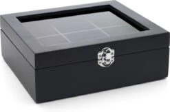 Bredemeijer - Theedoos 6-vaks Venster Bamboe Zwart -Kookgerei Koning Verkoop 1200x790 20