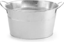 BarUp Wijnkoeler Met Handvaten - IJsemmer - Bierkoeler - Champagnekoeler - Champagne Emmer - Metaal - 40x33x(H)22cm -Kookgerei Koning Verkoop 1200x793 21