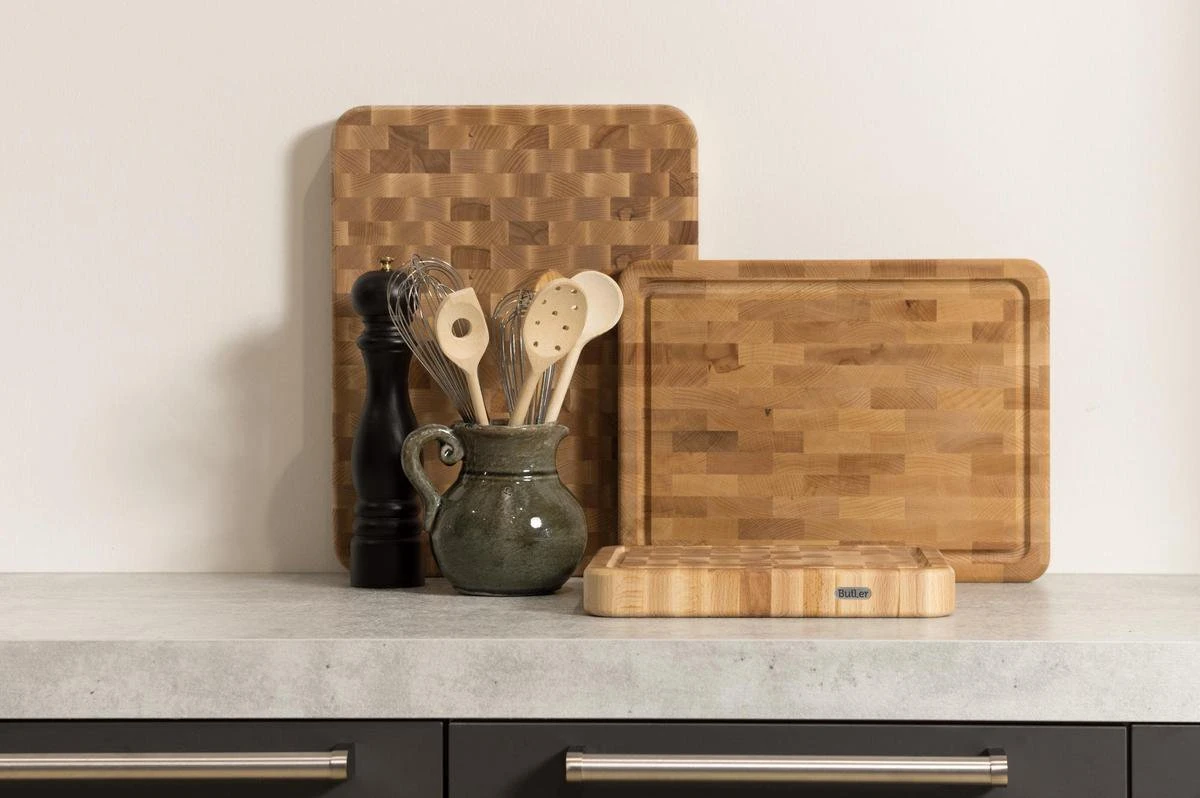 Butler Hakblok - Kopsbeukenhout - 60 X 40 X 6 Cm 3 Butler Hakblok - Kopsbeukenhout - 60 X 40 X 6 Cm - Afbeelding 3