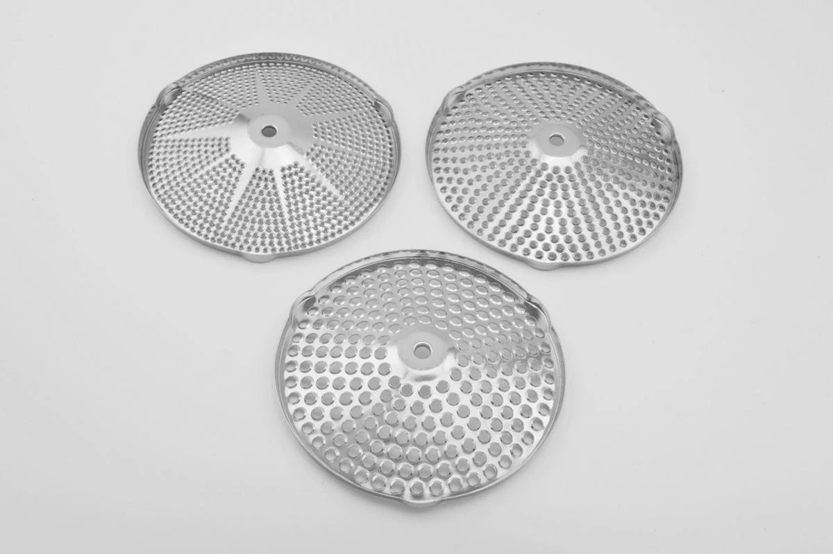 Passeerzeef - Roerzeef - Incl. 3 Inzetstukken - Passe Vite - Luxe Passeerzeef - RVS 5 Passeerzeef - Roerzeef - Incl. 3 Inzetstukken - Passe Vite - Luxe Passeerzeef - RVS - Afbeelding 5